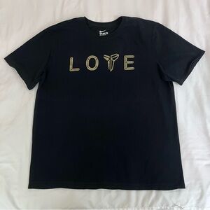 Nike Kobe Bryant Legend Mamba Day Final Game Black Gold 2016 XL Shirt